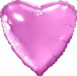 Сердце, Розовый, 48 см