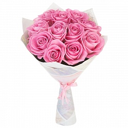 25 розовых Роз (60 см)