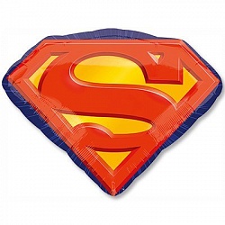 Шар фигура Супермен эмблема