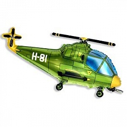 FM Фигура гр.3 И-159  Вертолет зеленый 57см X 96см