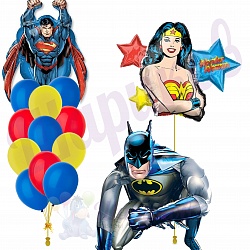 Композиция "Бэтмен, Супермен и чудо-женщина"