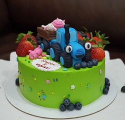 Торт "Синий Трактор"