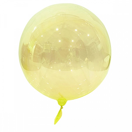 Шар-сфера Bubble Yellow 18"/46 см