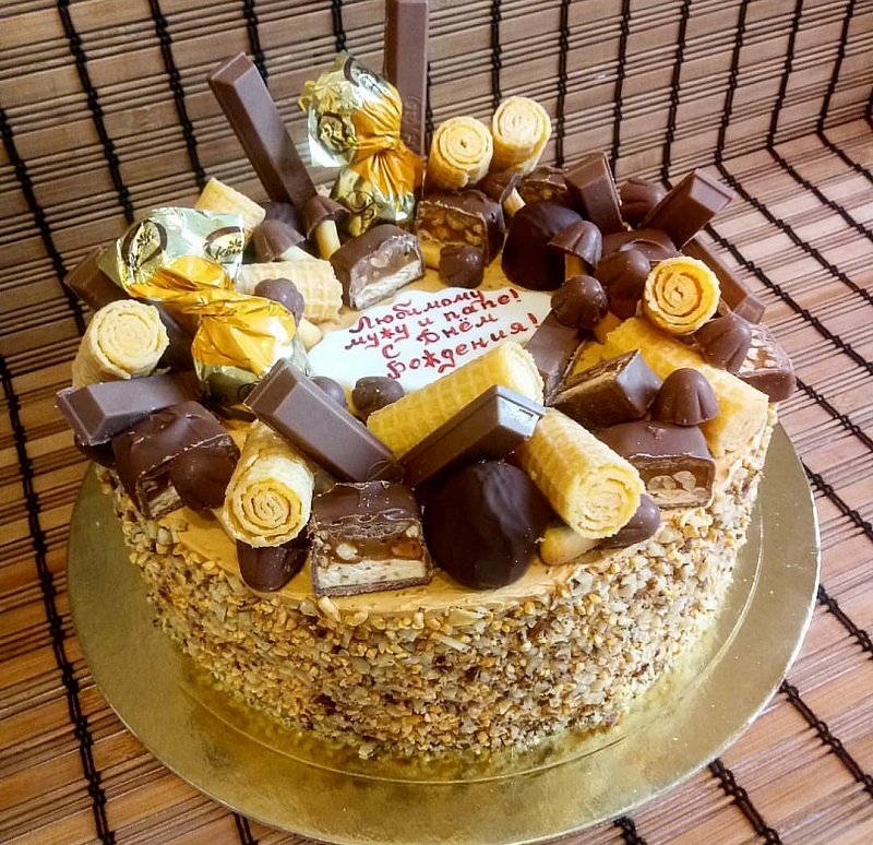 Бенто-торт папе на день рождения